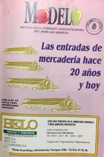 «MERCADO MODELO. REVISTA DE LA COMISION ADMINISTRADORA DEL MERCADO MODELO» Año 2. Nº 19/MAYO